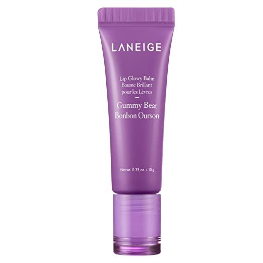 LANEIGE LIP GLOWY BALM GUMMY BEAR 0.35oz/10g Nourish, Hydrate & Shiny Lip glow