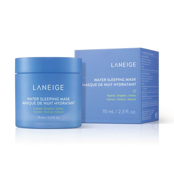 LANEIGE WATER SLEEPING MASK 70ml: Nourish, Hydrate, Vitamin C, Murumuru & Shea Butter, Antioxidants, Flaky, Dry Lips (Copy)