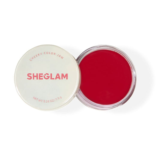 SHEGLAM CHEEKY COLOR JAM - Rose Meadow (Bouncy Cream-To-Powder Blush For A Romantic Flush) (Quality Guaranteed✔)