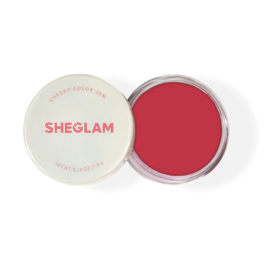 SHEGLAM CHEEKY COLOR JAM - Scarlet Sunset (Bouncy Blush for a Bold Statement)