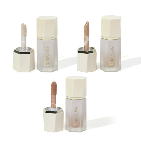 Sheglam Glow Bloom Liquid Highlighter Collection: Illuminate Your Look In Three Shades