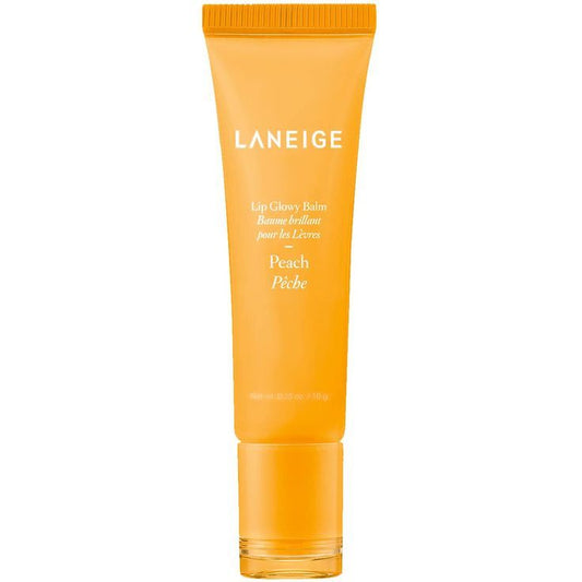 LANEIGE LIP GLOWY BALM PEACH 0.35oz/10g Nourish, Hydrate & Shiny Lip glow