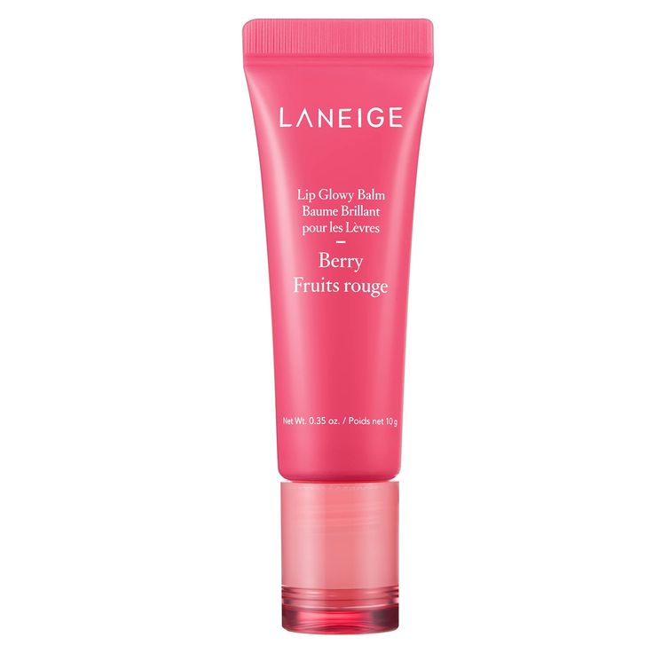 LANEIGE LIP GLOWY BALM BERRY 0.35oz/10g Nourish, Hydrate & Shiny Lip glow