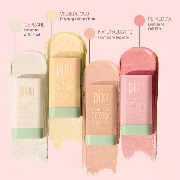 Pixi On-the-Glow Super Glow highlighters Pack of 4