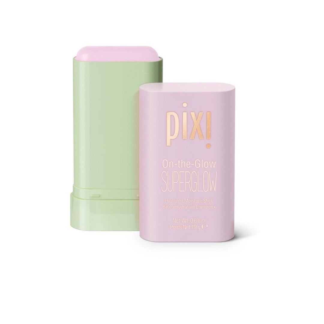 Pixi On-the-Glow Super Glow highlighters PetalDew