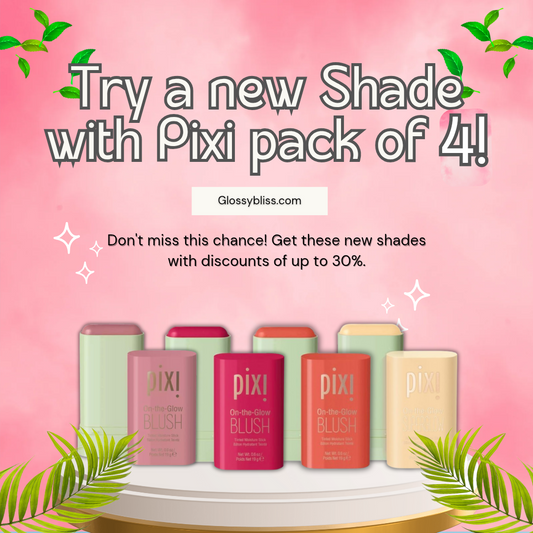 Pixi On-the-Glow Super Glow Blush & Highlighters Pack of 4
