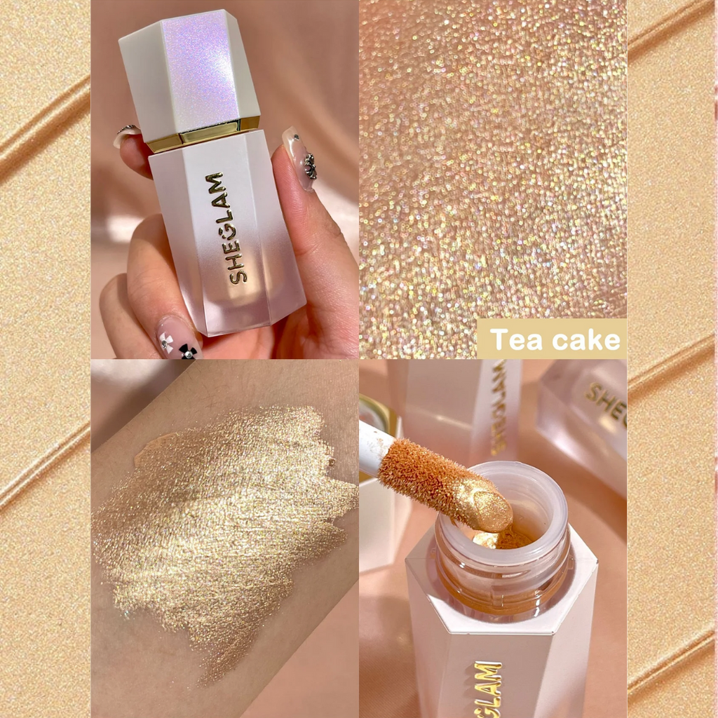 Sheglam Glow Bloom Liquid Highlighter - Tea Cake